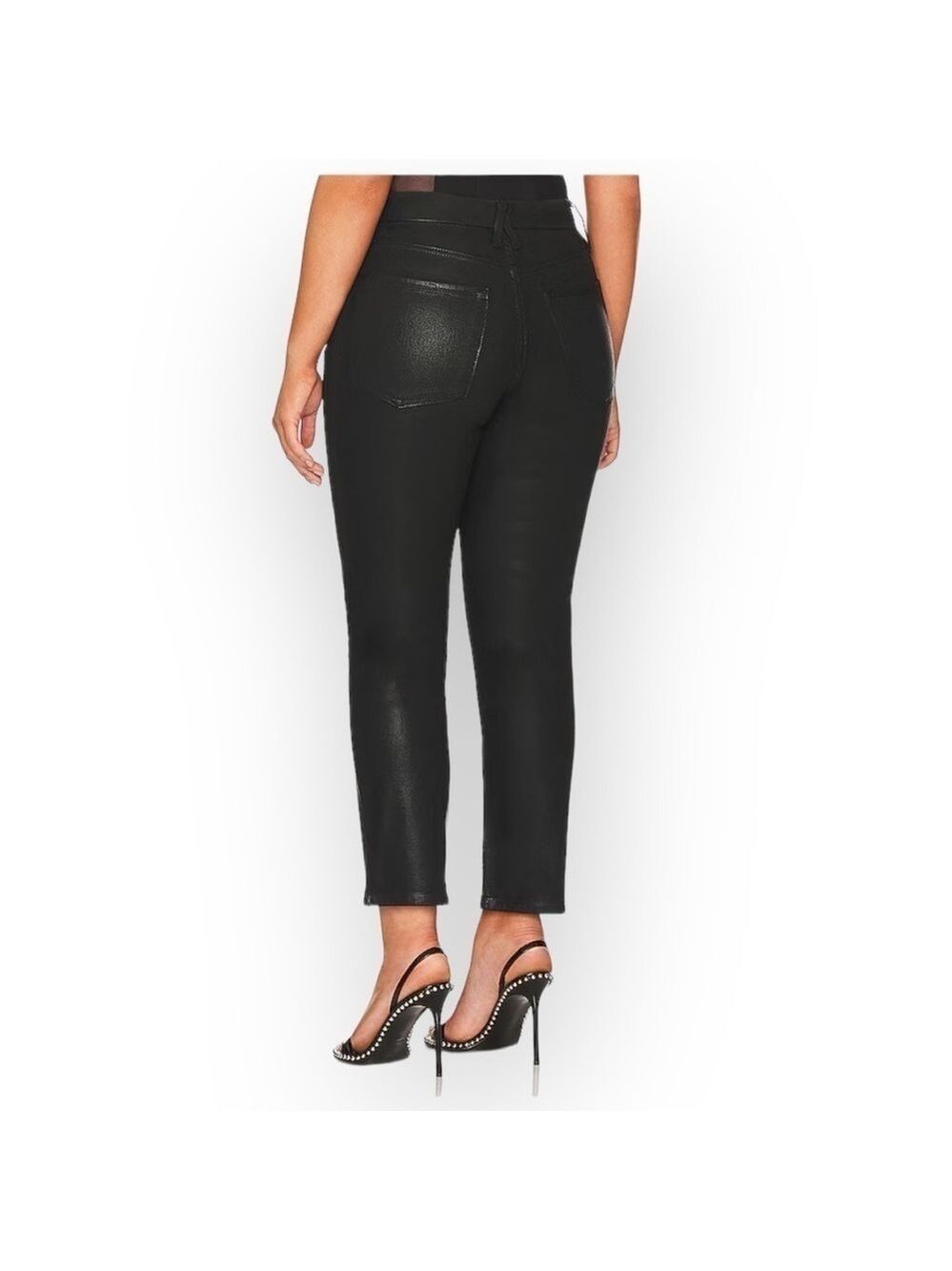 Good American Good Legs Coated Jeans - Picture 4 of 9